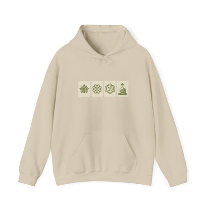 Meditation Icons Hoodie - Soul Breathe