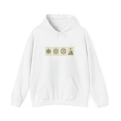 Meditation Icons Hoodie - Soul Breathe