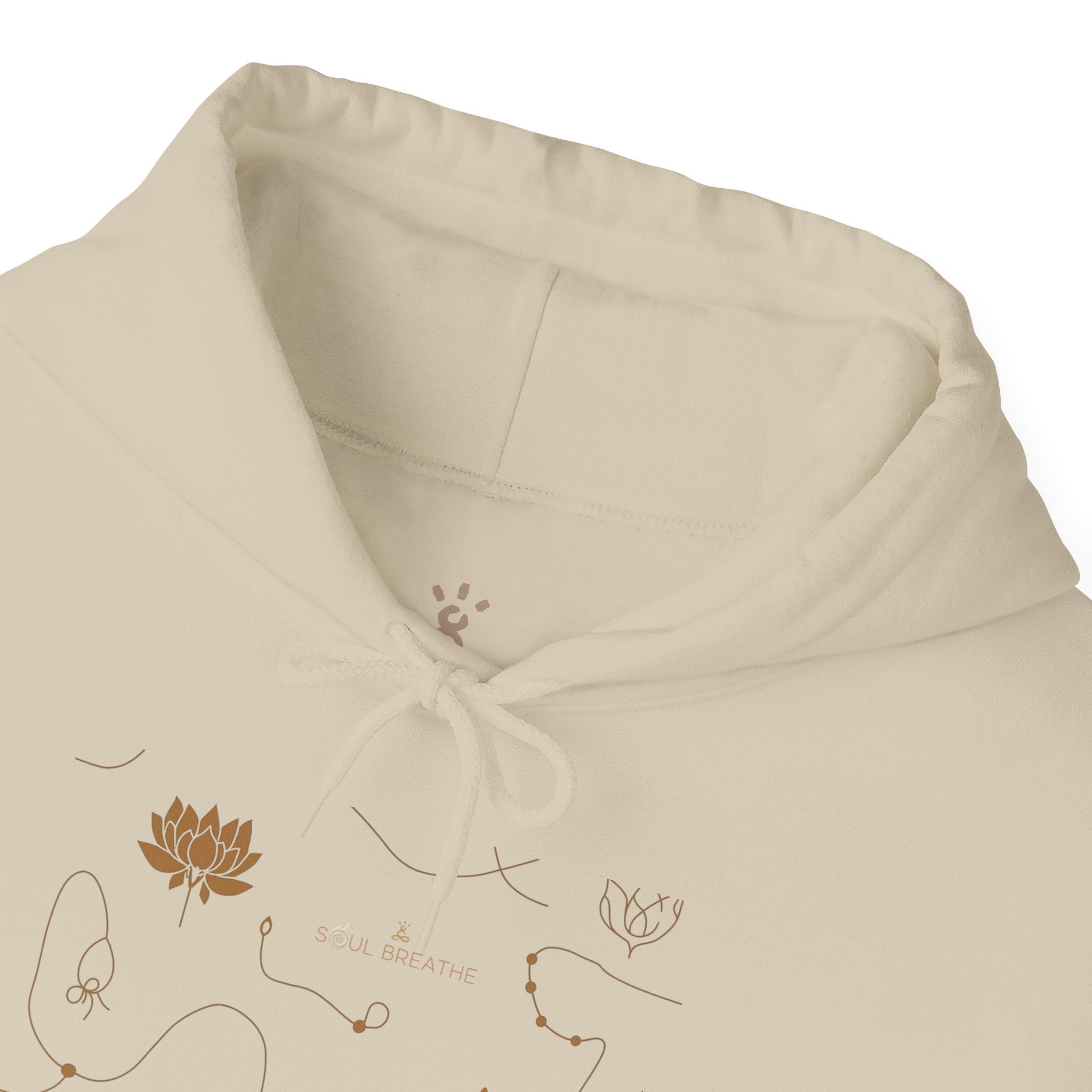Meditation & Lotus Symbol Hoodie - Soul Breathe