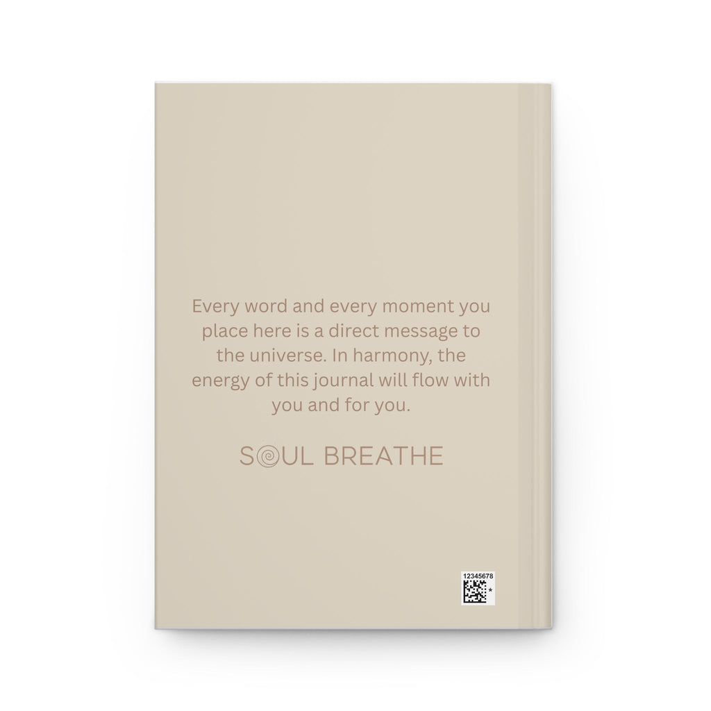 Mindful Moments Hardcover Journal, Spiritual Journal for Reflection, Meditation Notebook, Zen Gift, Soul Breathe Journal - Soul Breathe
