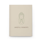 Mindful Moments Hardcover Journal, Spiritual Journal for Reflection, Meditation Notebook, Zen Gift, Soul Breathe Journal - Soul Breathe