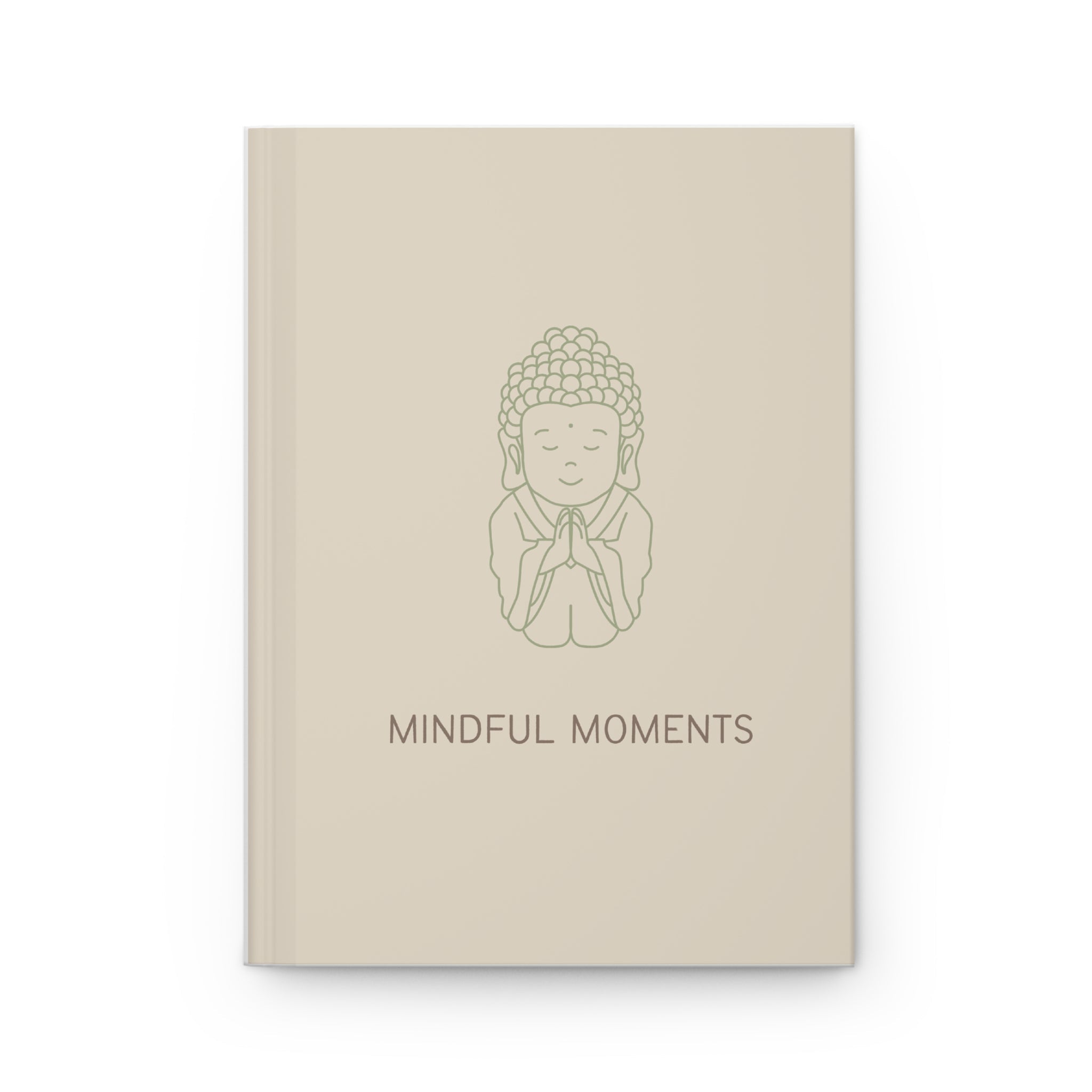 Mindful Moments Hardcover Journal, Spiritual Journal for Reflection, Meditation Notebook, Zen Gift, Soul Breathe Journal - Soul Breathe