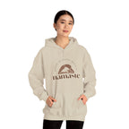 Namaste Unisex Hooded Sweatshirt, Cozy Casual Wear, Streetwear Style, Eco - Friendly Gift - Soul Breathe