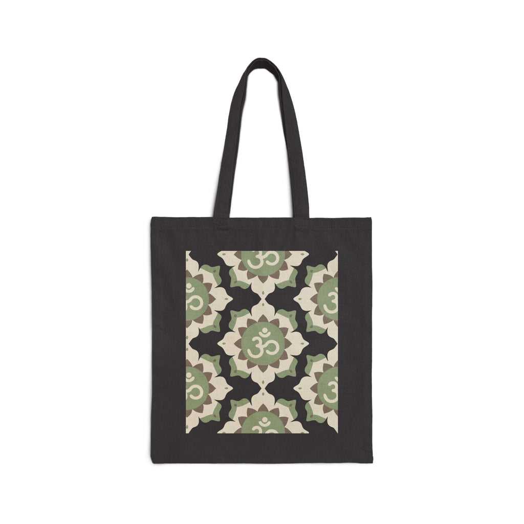 Om Symbol Cotton Canvas Tote Bag - Soul Breathe