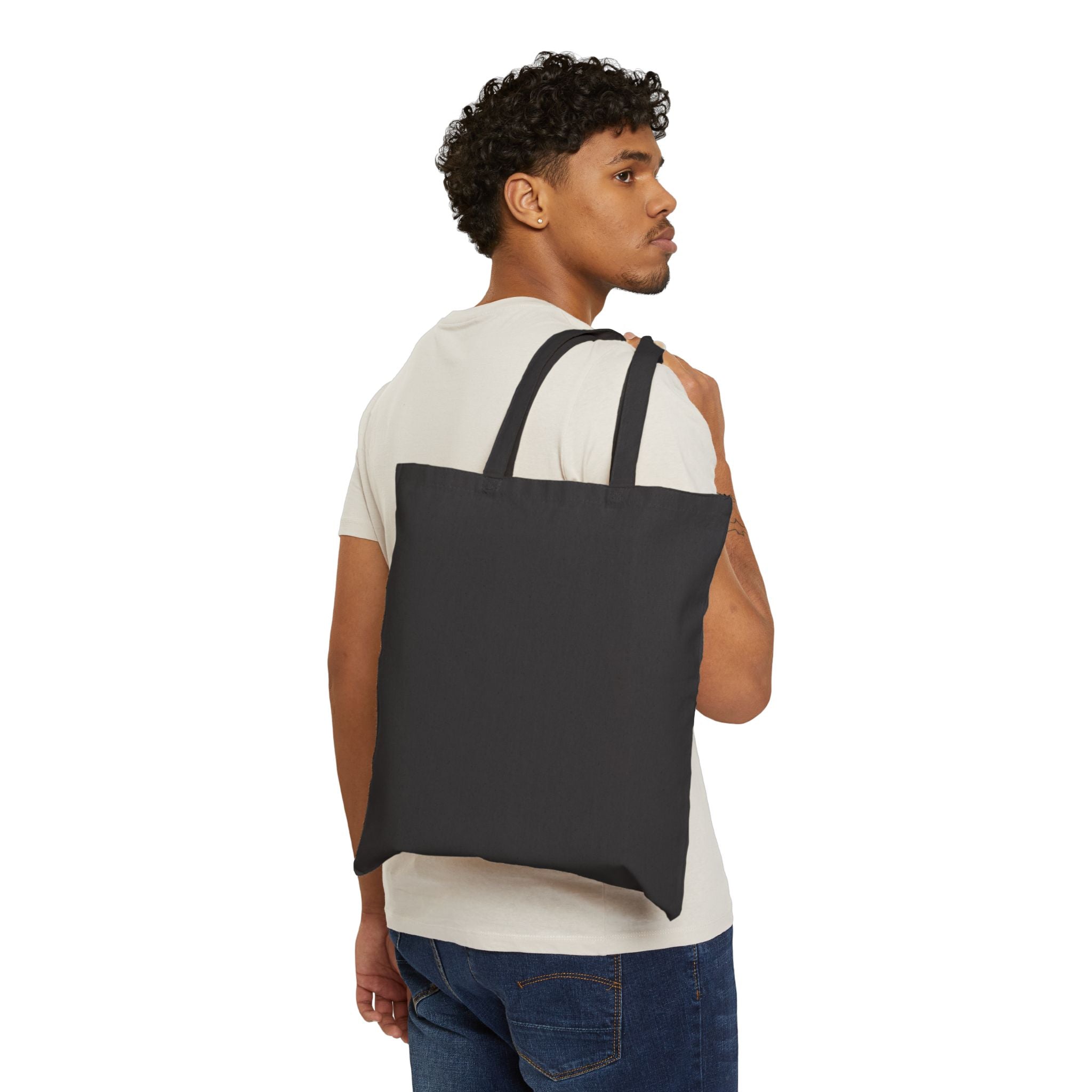Om Symbol Cotton Canvas Tote Bag - Soul Breathe