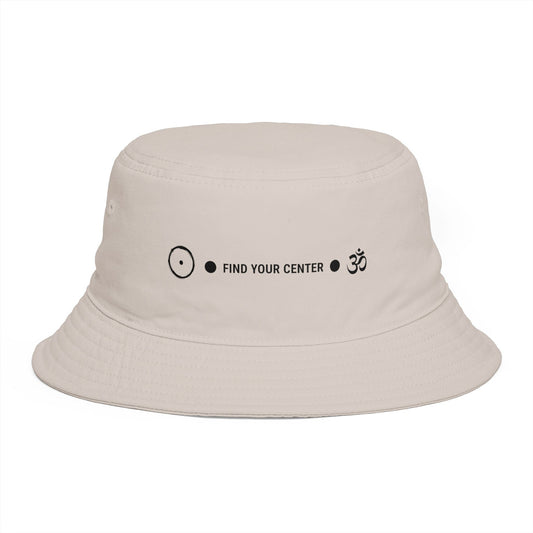 Om Symbol Graphic Bucket Hat - Soul Breathe
