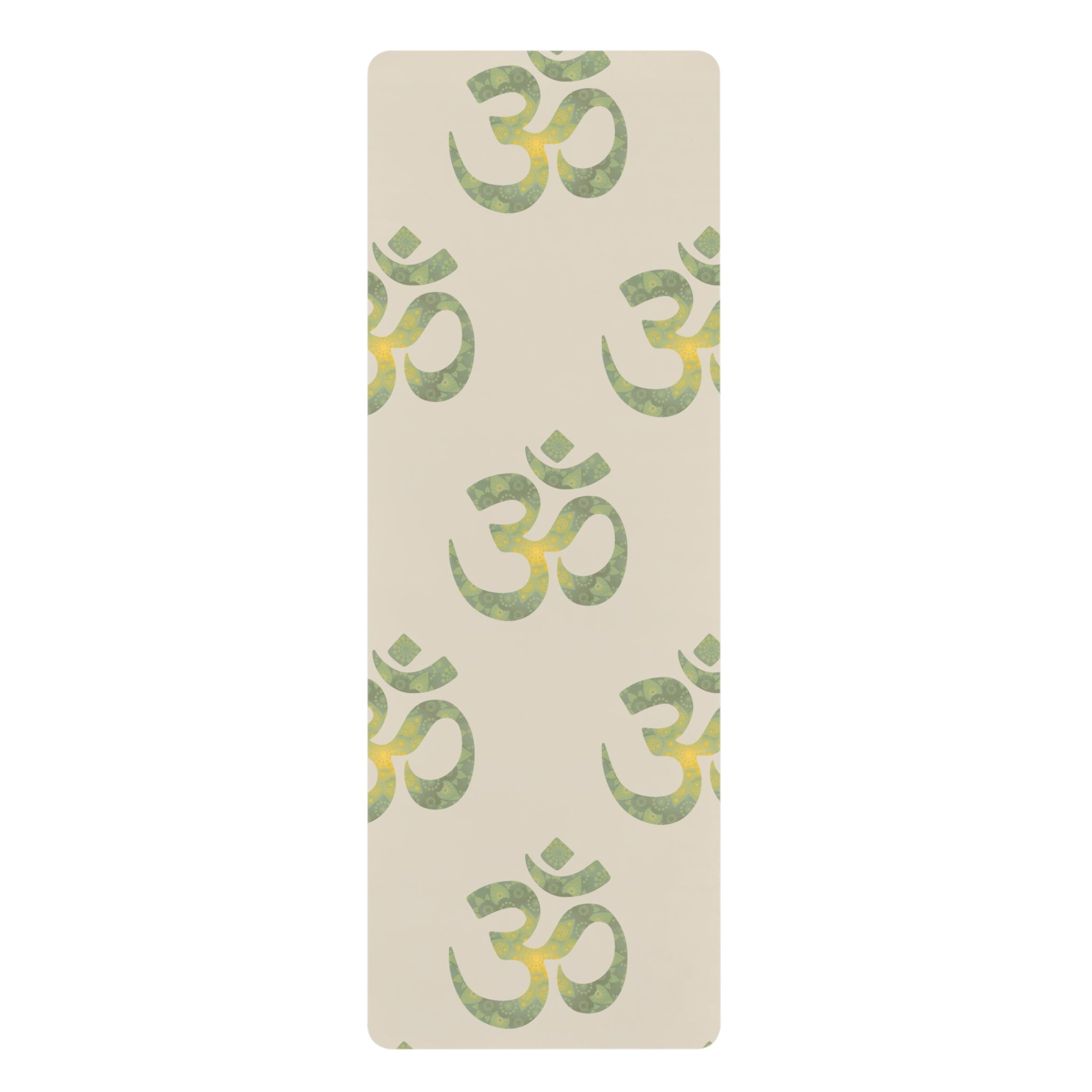 Om Symbol Rubber Yoga Mat - Soul Breathe