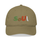 Organic Soul Embroidered Baseball Cap, Eco - Friendly Hat, Gift for Nature Lovers, Casual Everyday Wear, Baseball, Outdoor Activities - Soul Breathe