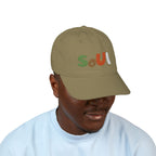 Organic Soul Embroidered Baseball Cap, Eco - Friendly Hat, Gift for Nature Lovers, Casual Everyday Wear, Baseball, Outdoor Activities - Soul Breathe