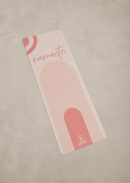 Pink Abstract Yoga Mat - Soul Breathe