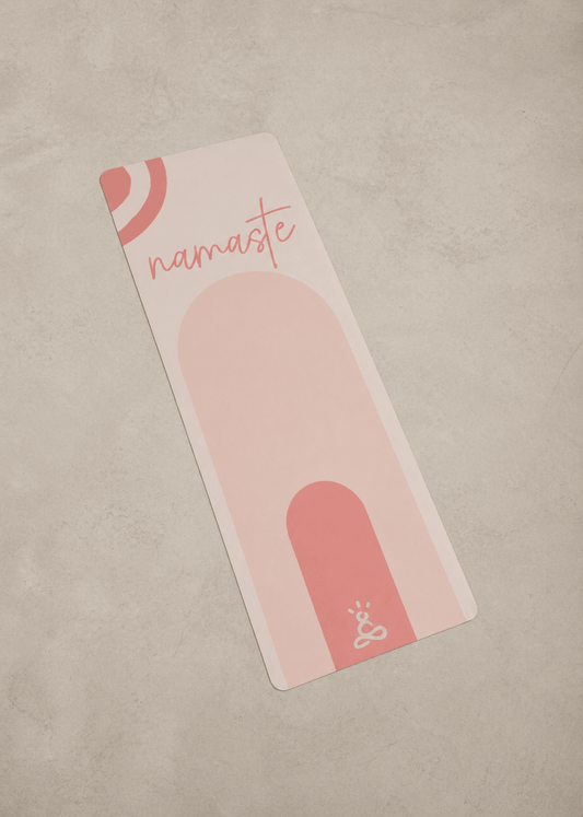 Pink Abstract Yoga Mat - Soul Breathe