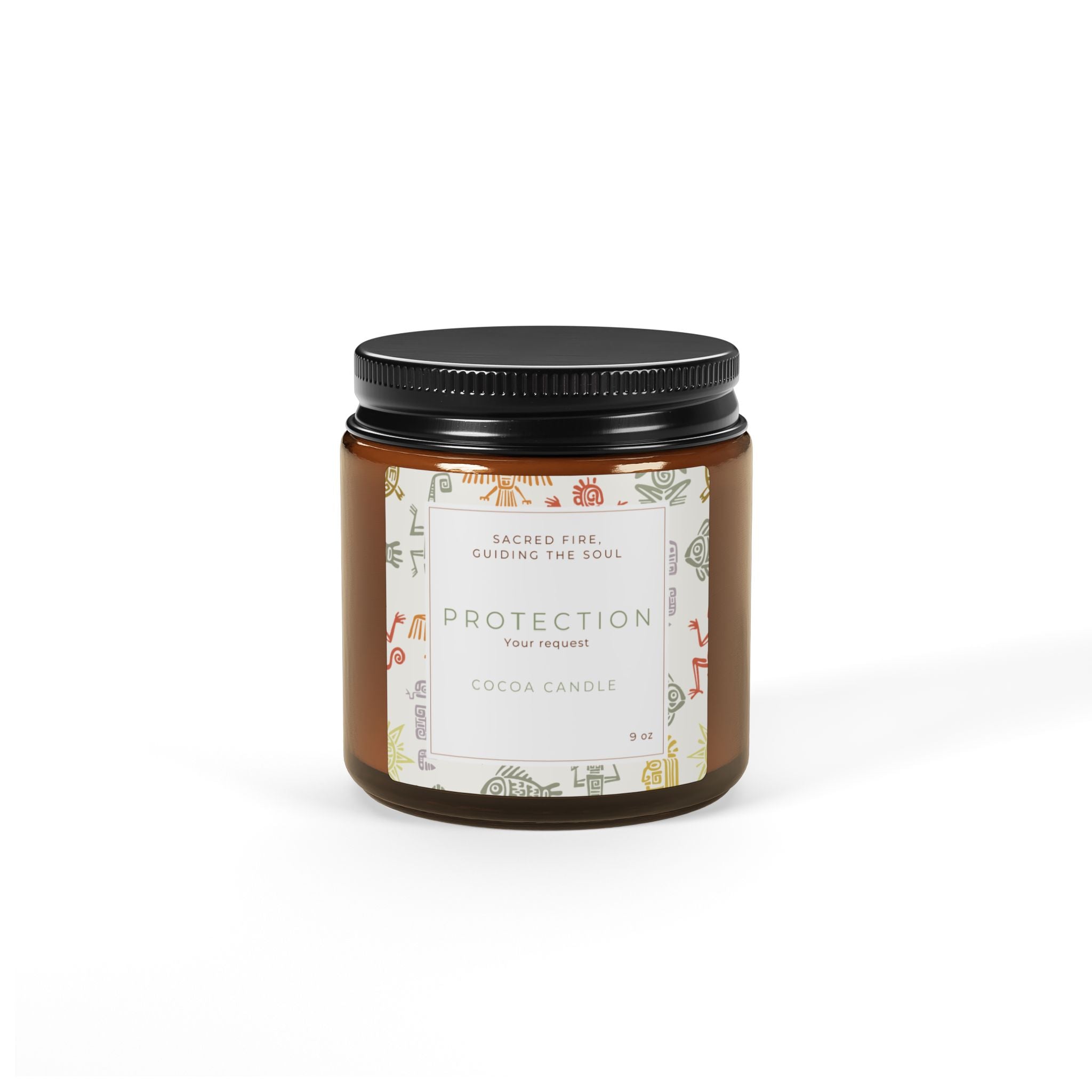 Protection Scented Soy Candle - Relaxation Gift, Home Decor, Self - Care Essential, Eco - Friendly Candle - Soul Breathe