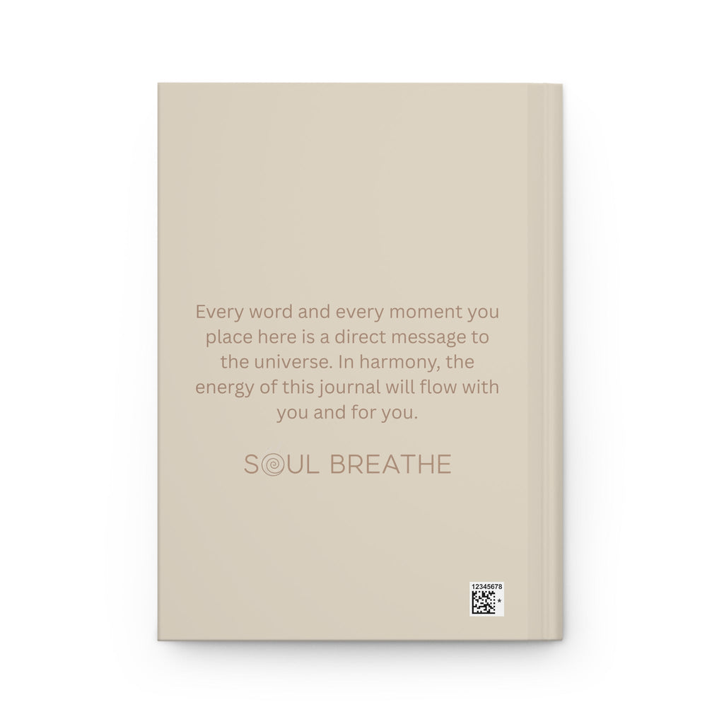 Relaxing Vibes Hardcover Journal, Spiritual Journal for Reflection, Meditation Notebook, Zen Gift, Soul Breathe Journal - Soul Breathe