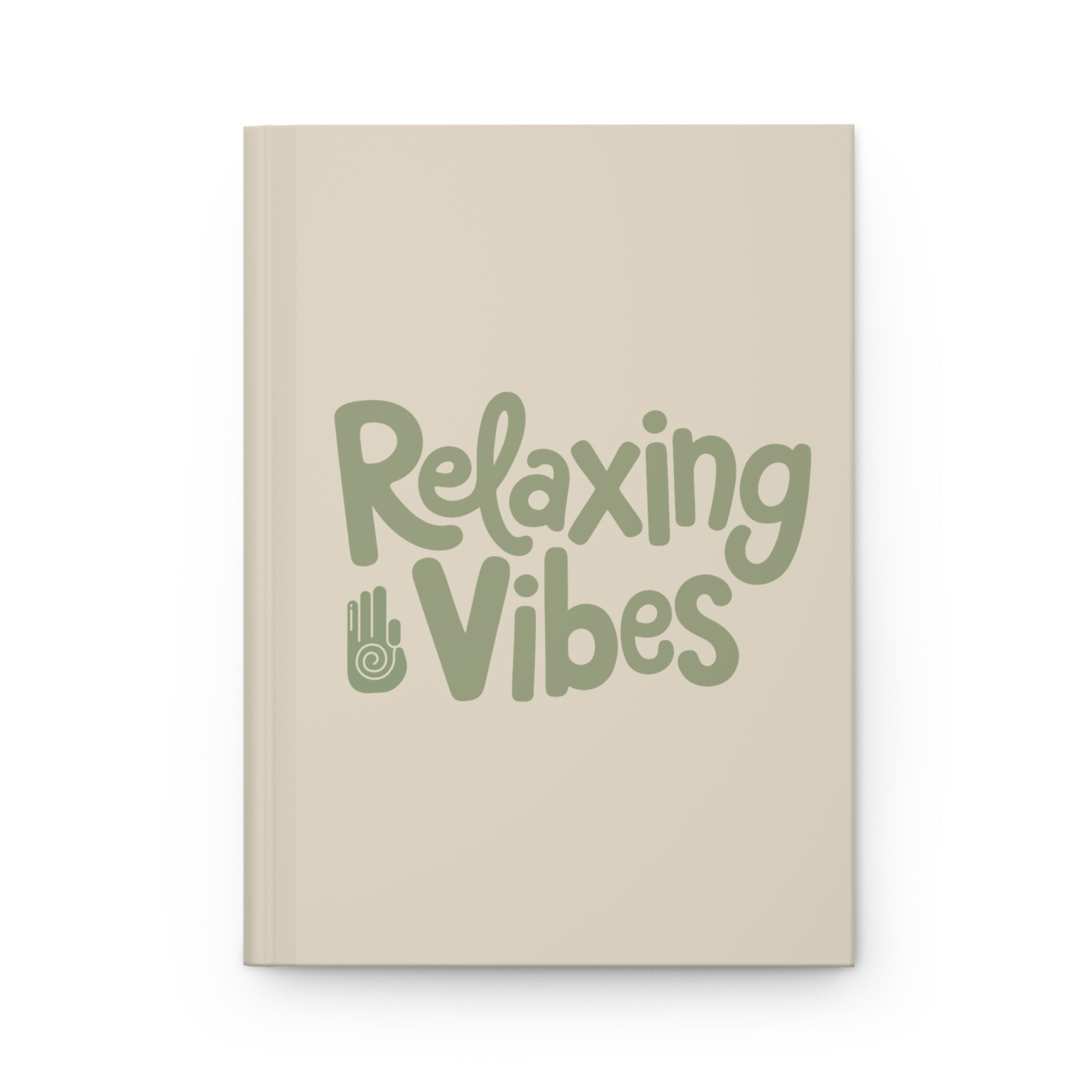 Relaxing Vibes Hardcover Journal, Spiritual Journal for Reflection, Meditation Notebook, Zen Gift, Soul Breathe Journal - Soul Breathe