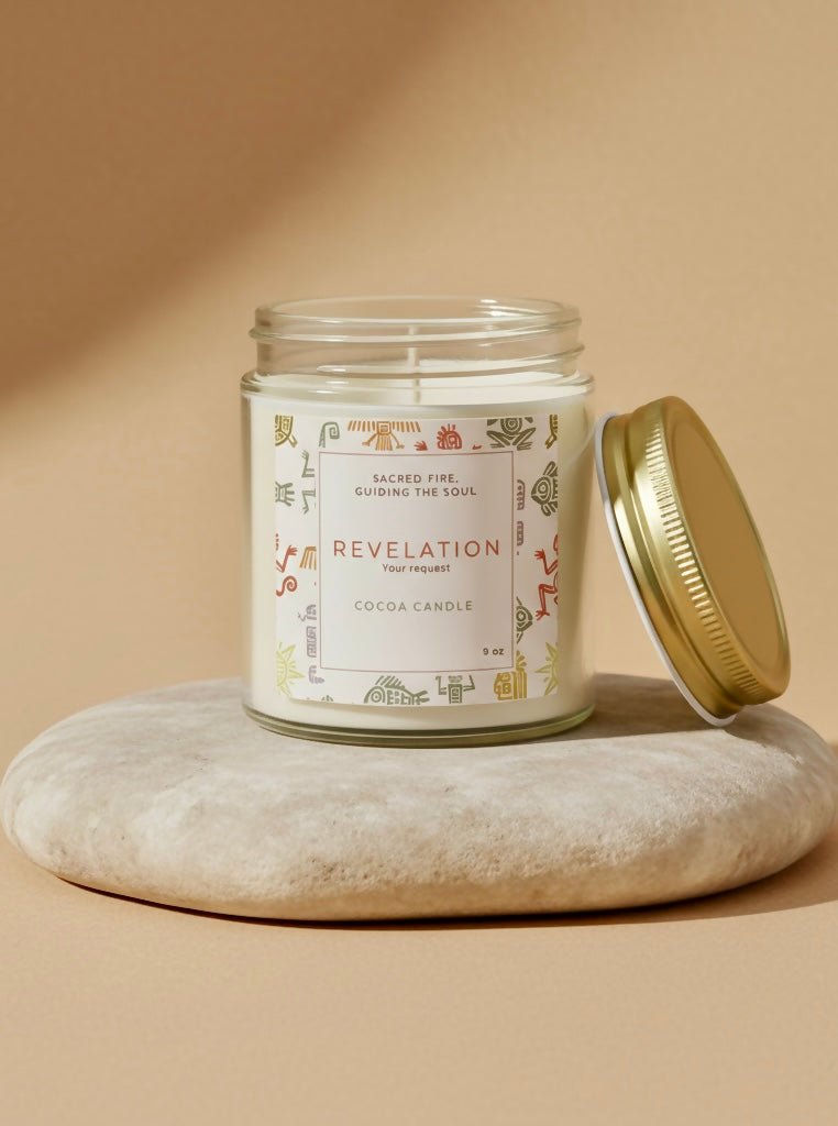 Scented Candles, Coconut Apricot Wax (4oz, 9oz) - Soul Breathe