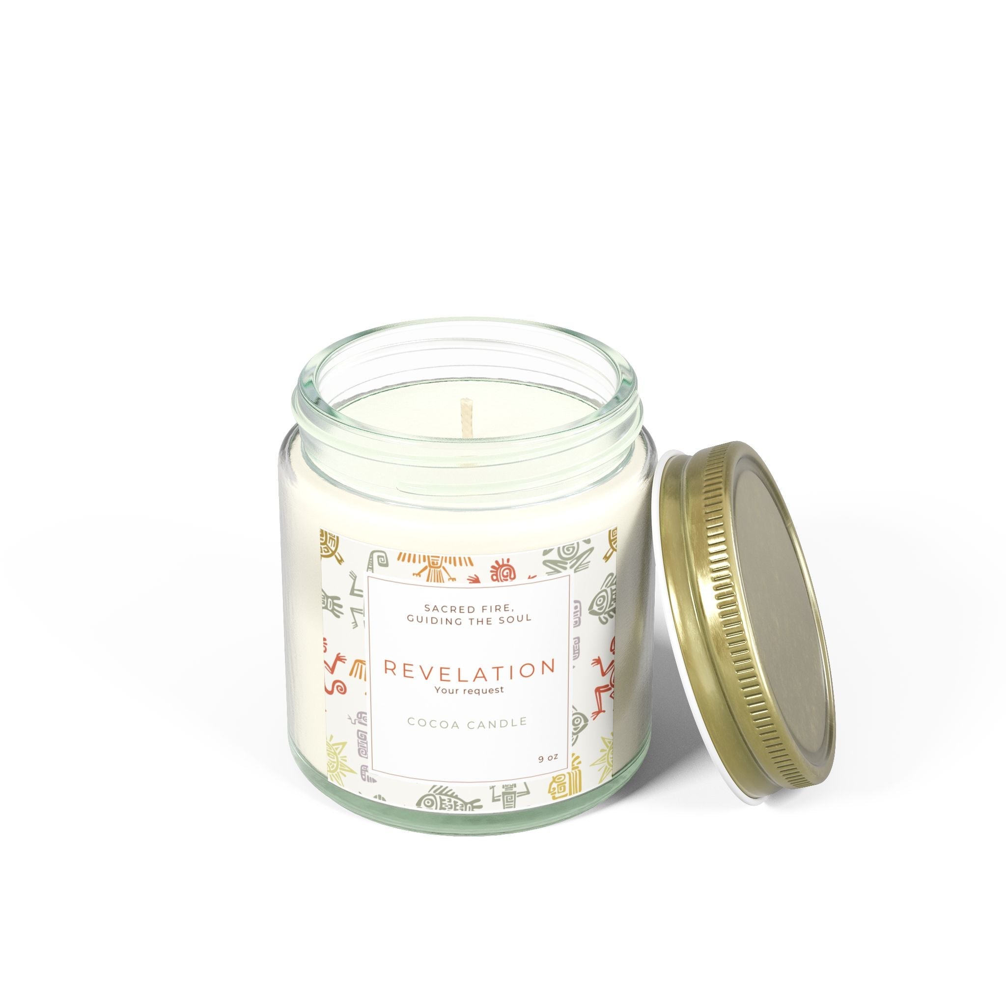 Scented Candles, Coconut Apricot Wax (4oz, 9oz) - Soul Breathe