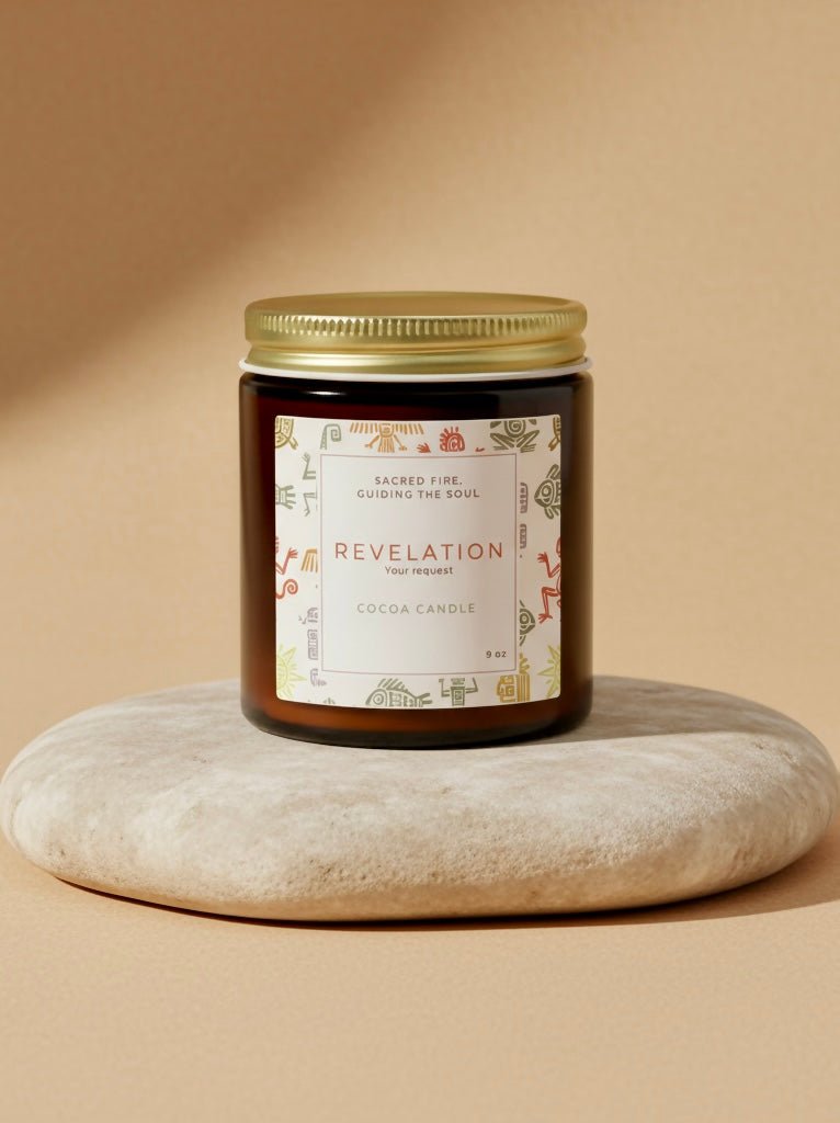 Scented Candles, Coconut Apricot Wax (4oz, 9oz) - Soul Breathe