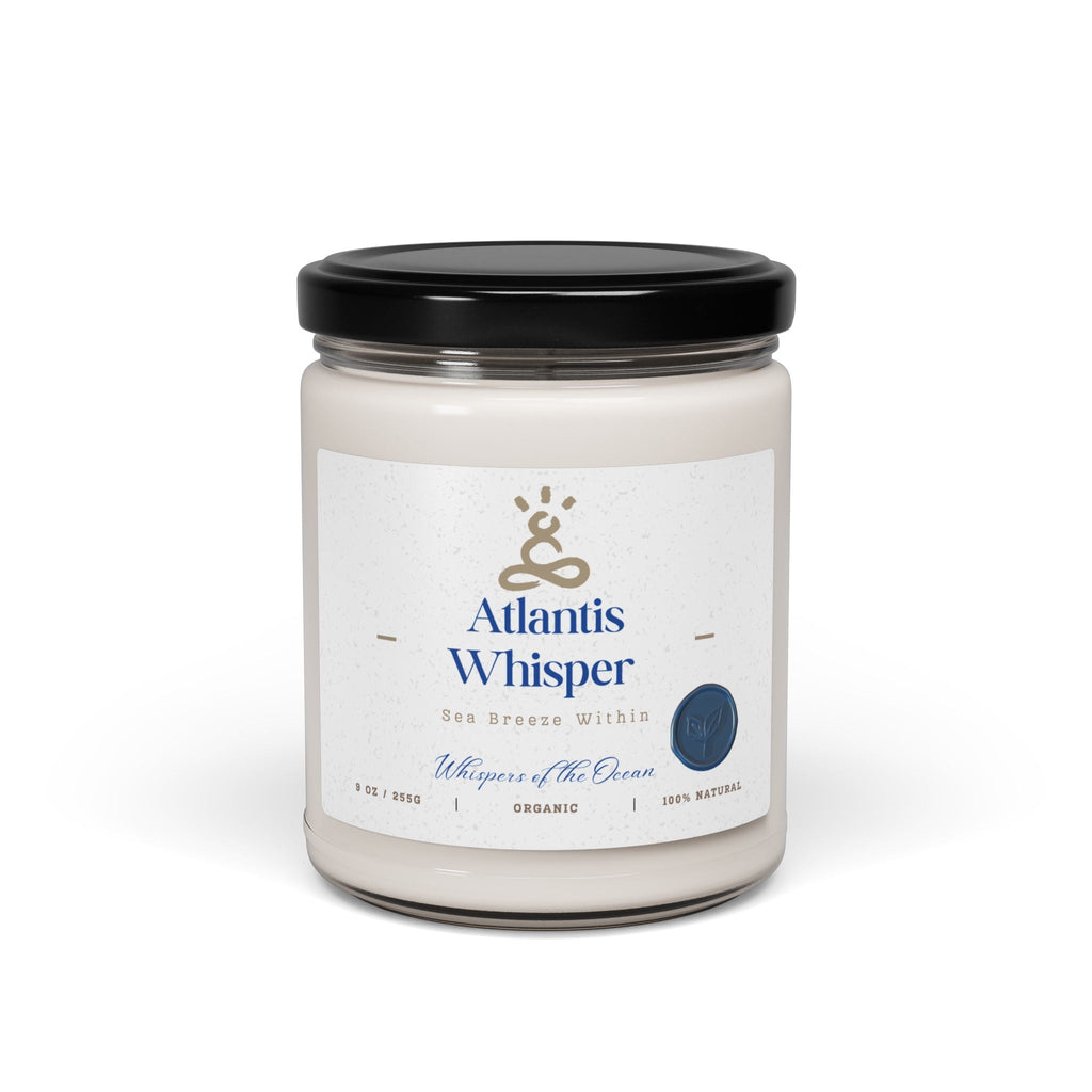Scented Soy Candle, Organic Aromatherapy Gift, Eco - Friendly Candle for Home, Apple, Vanilla, Sandalwood, Passionfruit, Coconut, Lavender - Soul Breathe