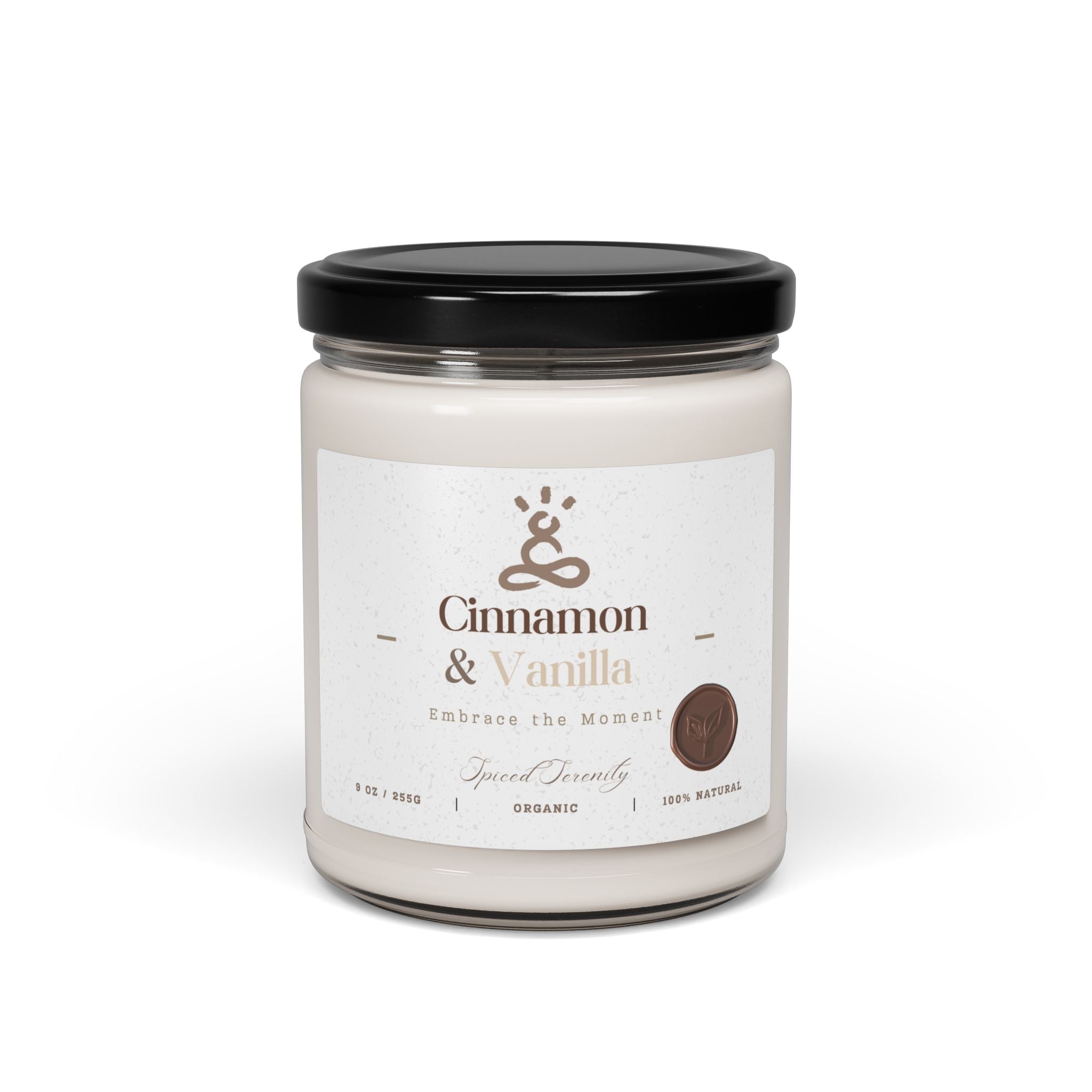 Scented Soy Candle, Organic Aromatherapy Gift, Eco - Friendly Candle for Home, Apple, Vanilla, Sandalwood, Passionfruit, Coconut, Lavender - Soul Breathe