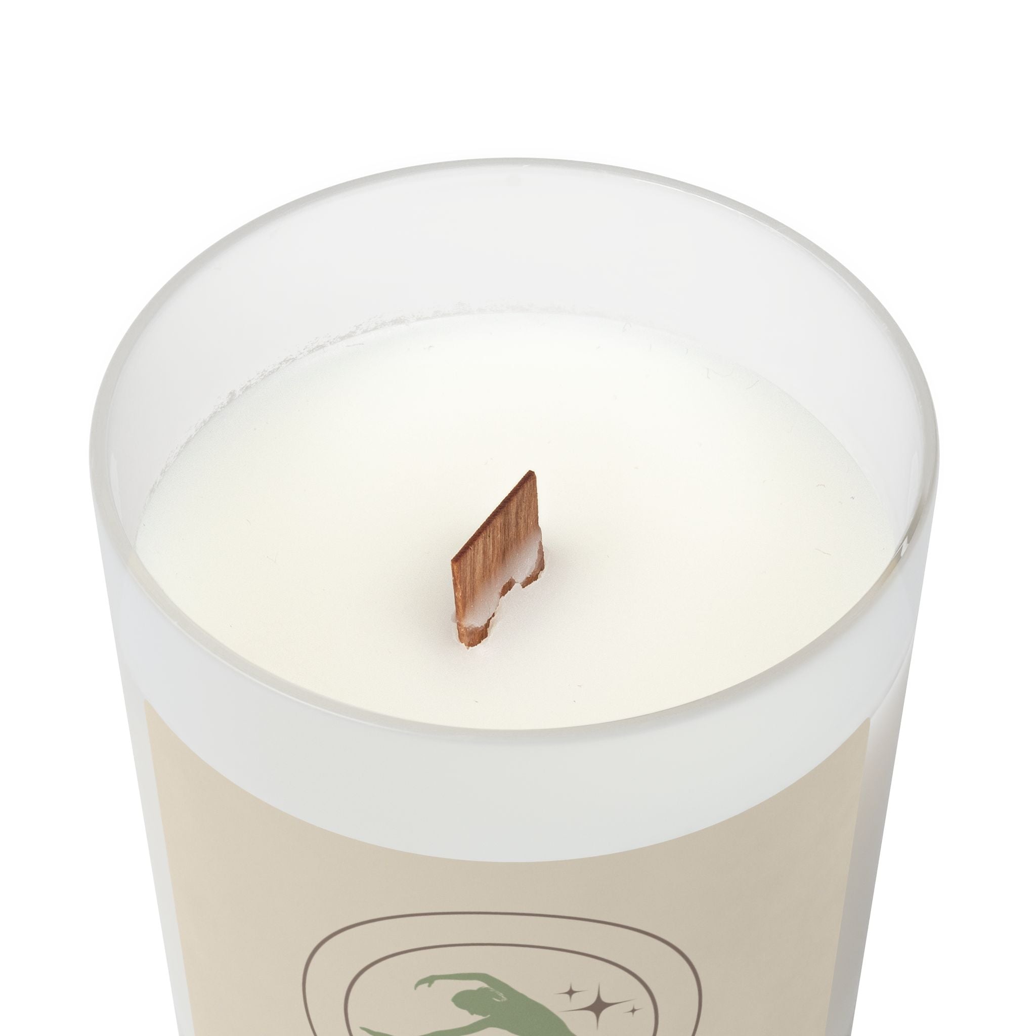 Serenity Frosted Glass Candle - Soul Breathe