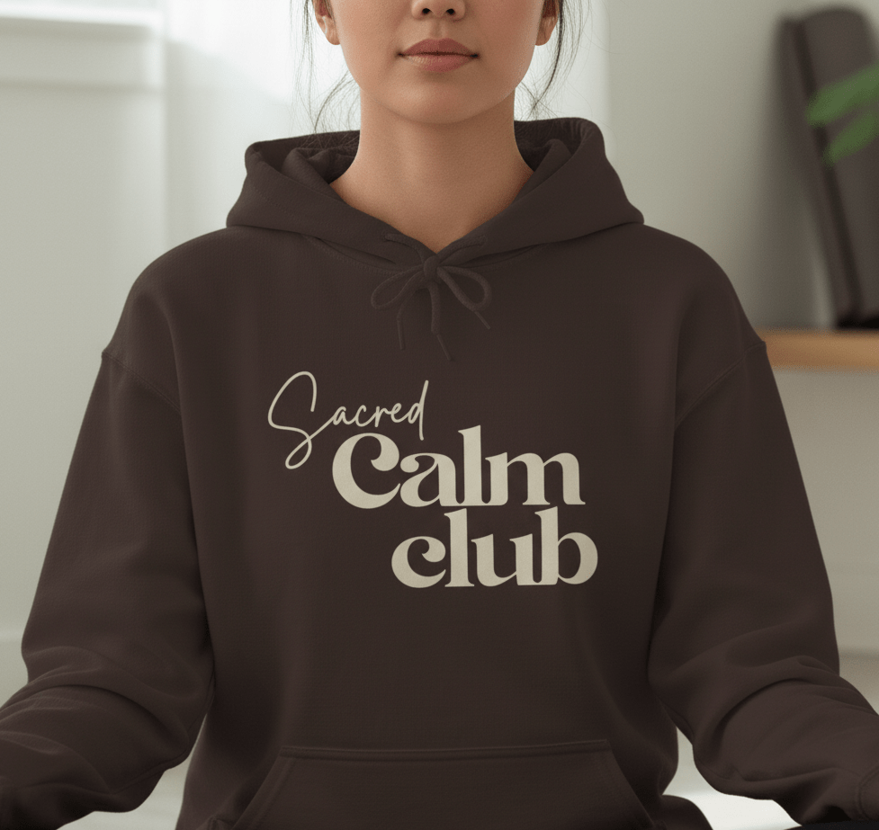 Shake Calm Club Sweatshirt for Women | Boho Spiritual Sweater | Mindful Gift | Positive Energy Clothing - Soul Breathe