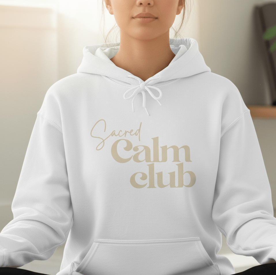 Shake Calm Club Sweatshirt for Women | Boho Spiritual Sweater | Mindful Gift | Positive Energy Clothing - Soul Breathe