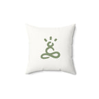 Soul Breathe Faux Suede Square Pillow - Soul Breathe