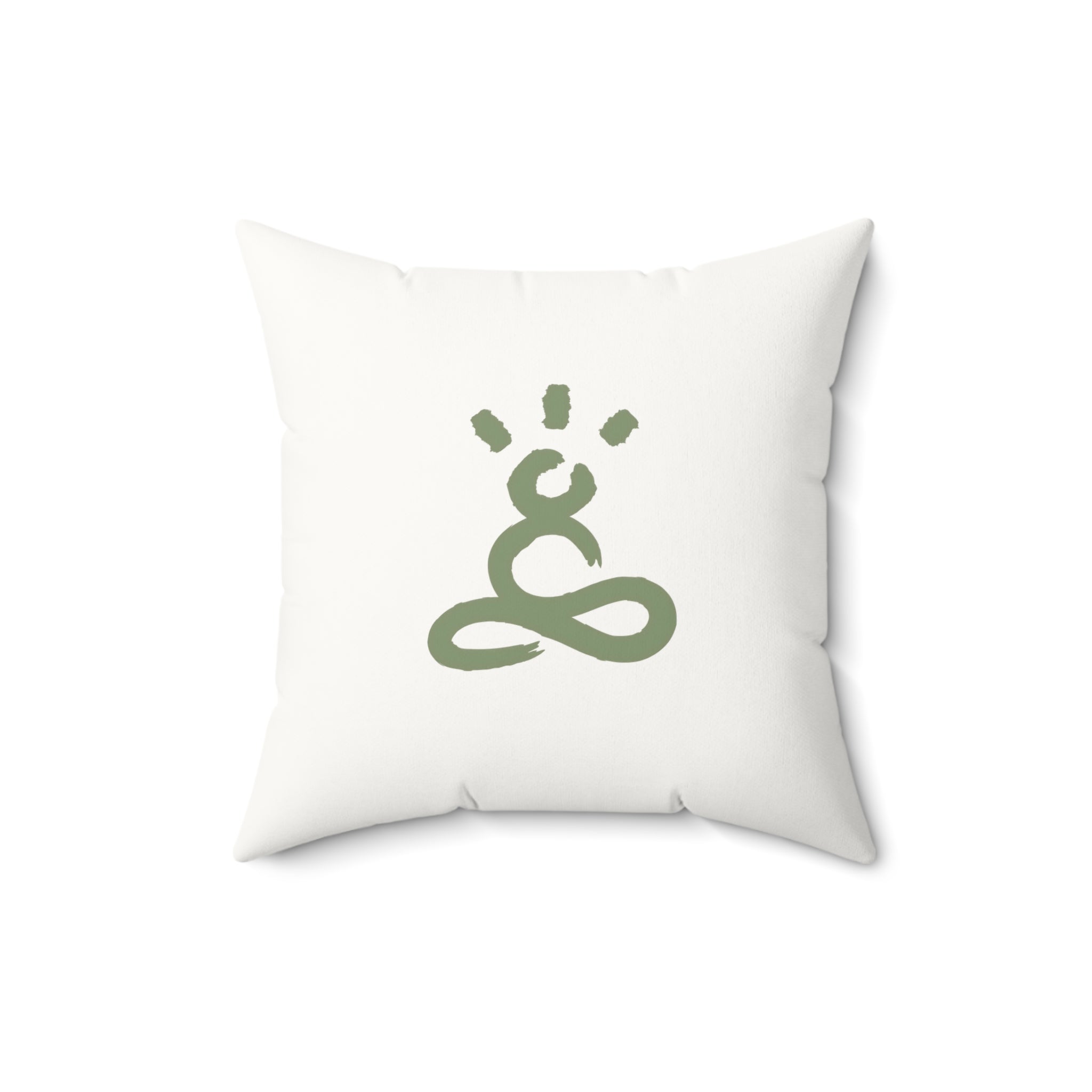 Soul Breathe Faux Suede Square Pillow - Soul Breathe
