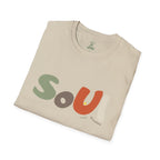 Soul T-Shirt – Soft Style Tee for Males, Perfect Gift for Spirituality, Wellness, Yoga Lovers, Casual Wear - Soul Breathe