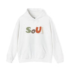 Soul Unisex Hooded Sweatshirt, Cozy Casual Wear, Streetwear Style, Eco - Friendly Gift - Soul Breathe