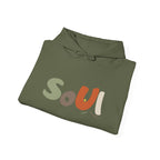 Soul Unisex Hooded Sweatshirt, Cozy Casual Wear, Streetwear Style, Eco - Friendly Gift - Soul Breathe