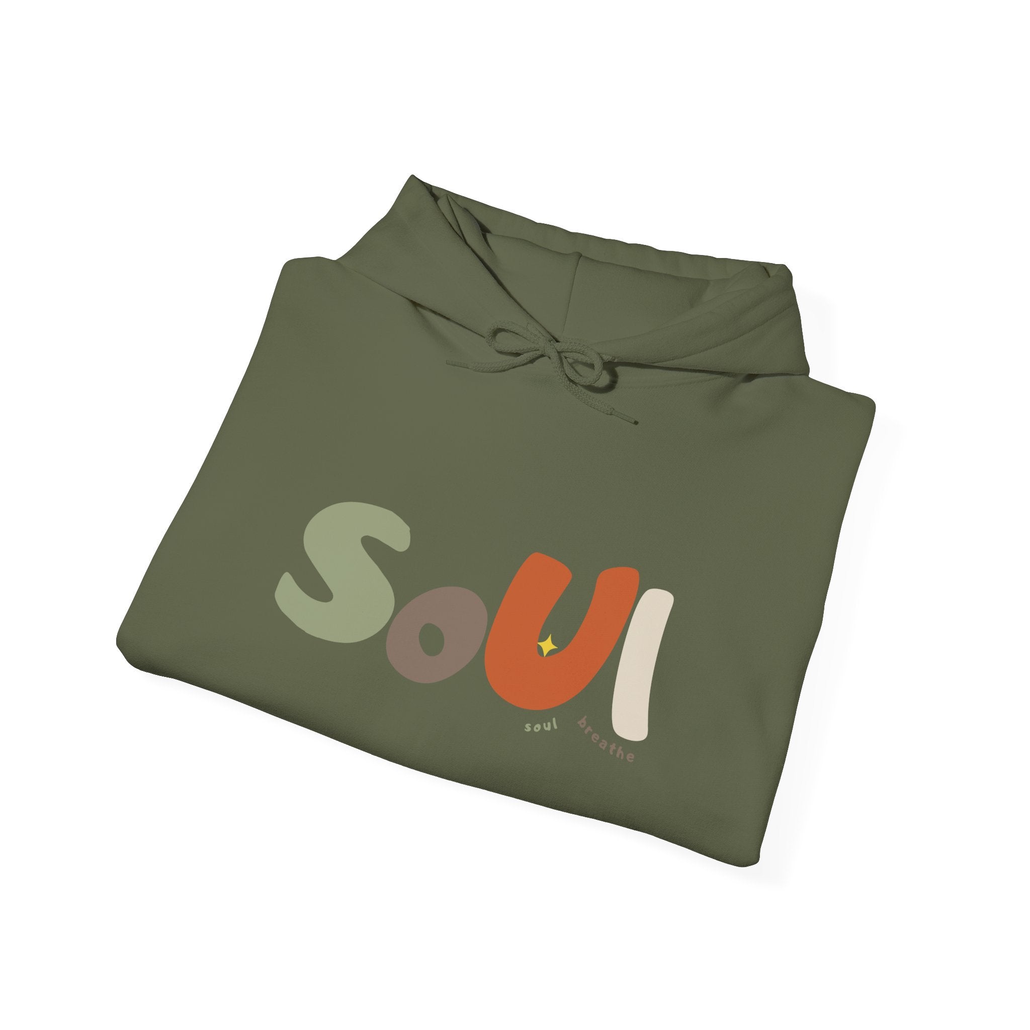 Soul Unisex Hooded Sweatshirt, Cozy Casual Wear, Streetwear Style, Eco - Friendly Gift - Soul Breathe