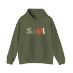 Soul Unisex Hooded Sweatshirt, Cozy Casual Wear, Streetwear Style, Eco - Friendly Gift - Soul Breathe