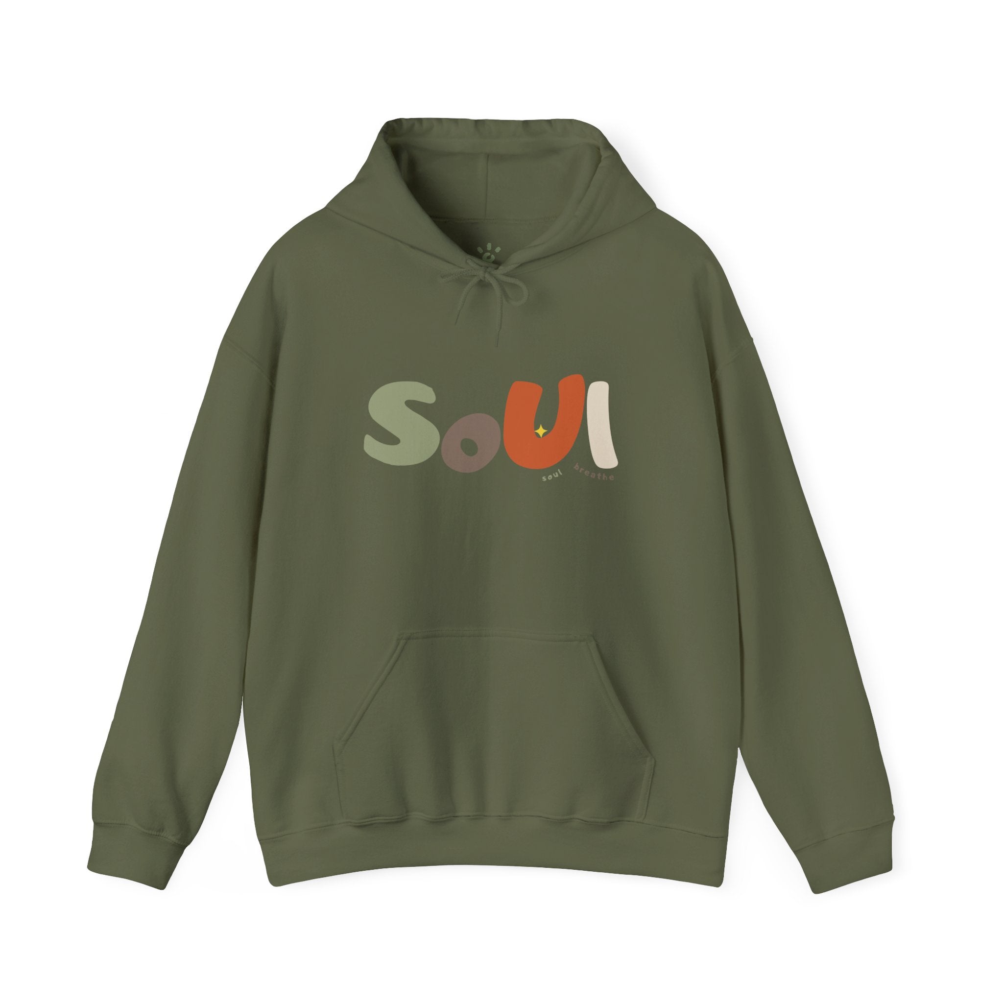 Soul Unisex Hooded Sweatshirt, Cozy Casual Wear, Streetwear Style, Eco - Friendly Gift - Soul Breathe