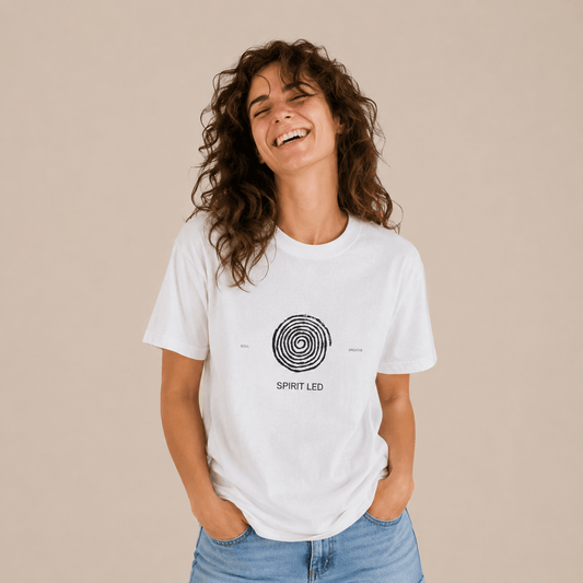 Spirit Led- Minimal Shirt - Soul Breathe