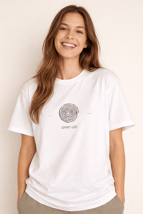 "Spirit Led" Minimal Shirt - Soul Breathe