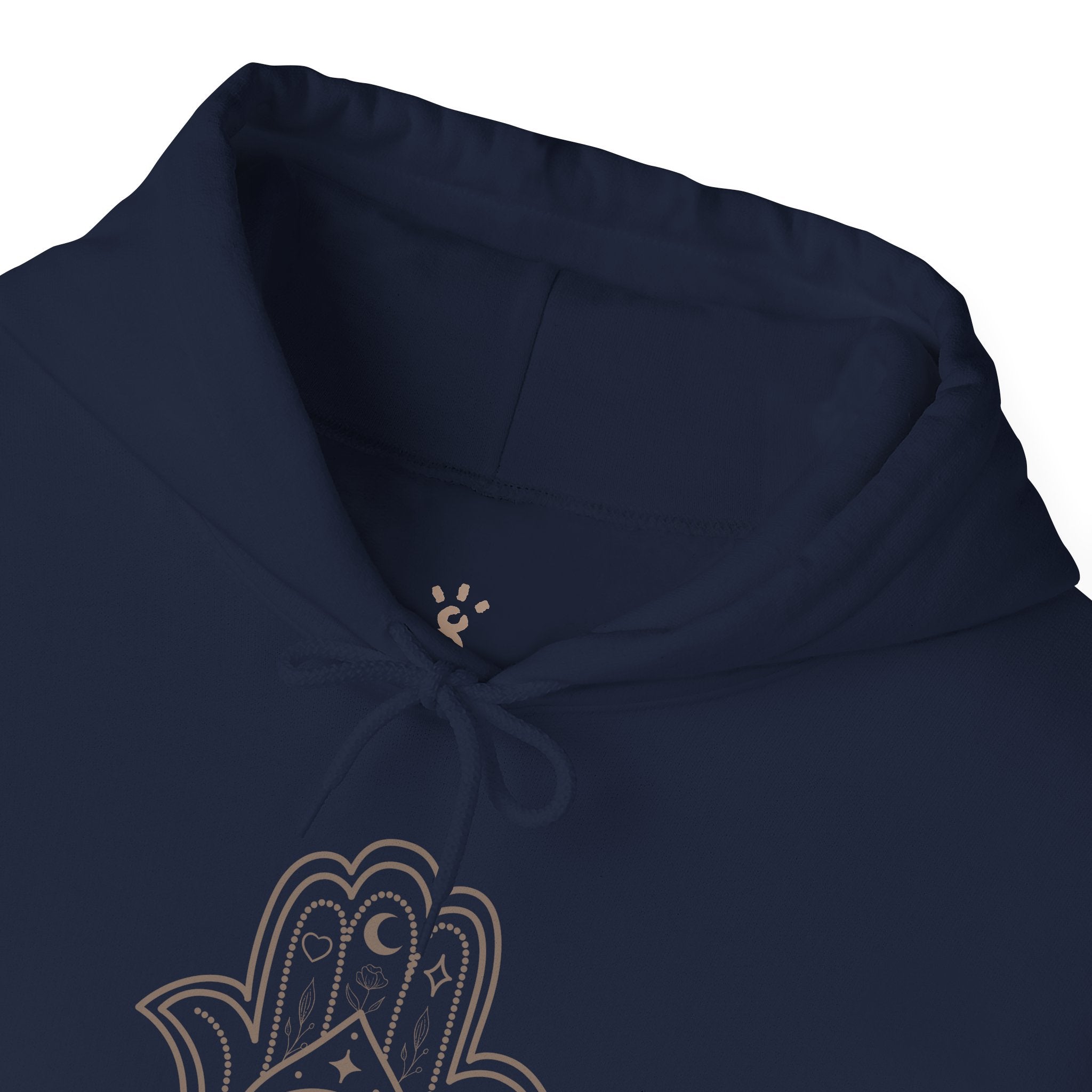 Spiritual Hamsa Hoodie - Cozy Unisex Sweatshirt with Spiritual Design, Ideal for Meditation, Yoga, or Everyday Wear, Gift for Her or Him - Soul Breathe