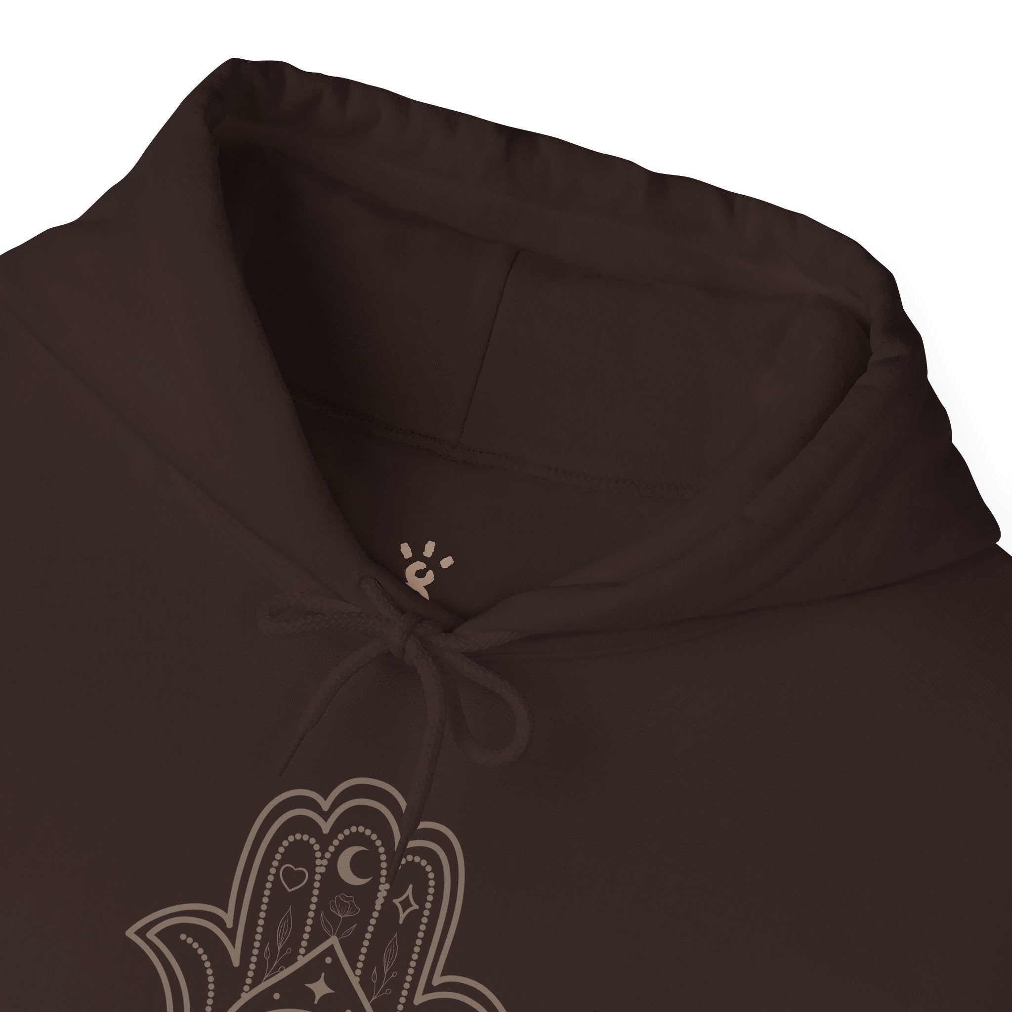 Spiritual Hamsa Hoodie - Cozy Unisex Sweatshirt with Spiritual Design, Ideal for Meditation, Yoga, or Everyday Wear, Gift for Her or Him - Soul Breathe
