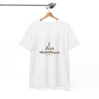 Spiritual T-Shirt - I Am Abundance Mindset Affirmation Tee - Soul Breathe