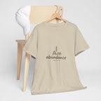 Spiritual T-Shirt - I Am Abundance Mindset Affirmation Tee - Soul Breathe