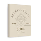 Spirituality Canvas Art Print, Mind Body Soul Wall Decor, Meditation Art, Inspirational Home Decor, Gift for Wellness Lovers - Soul Breathe