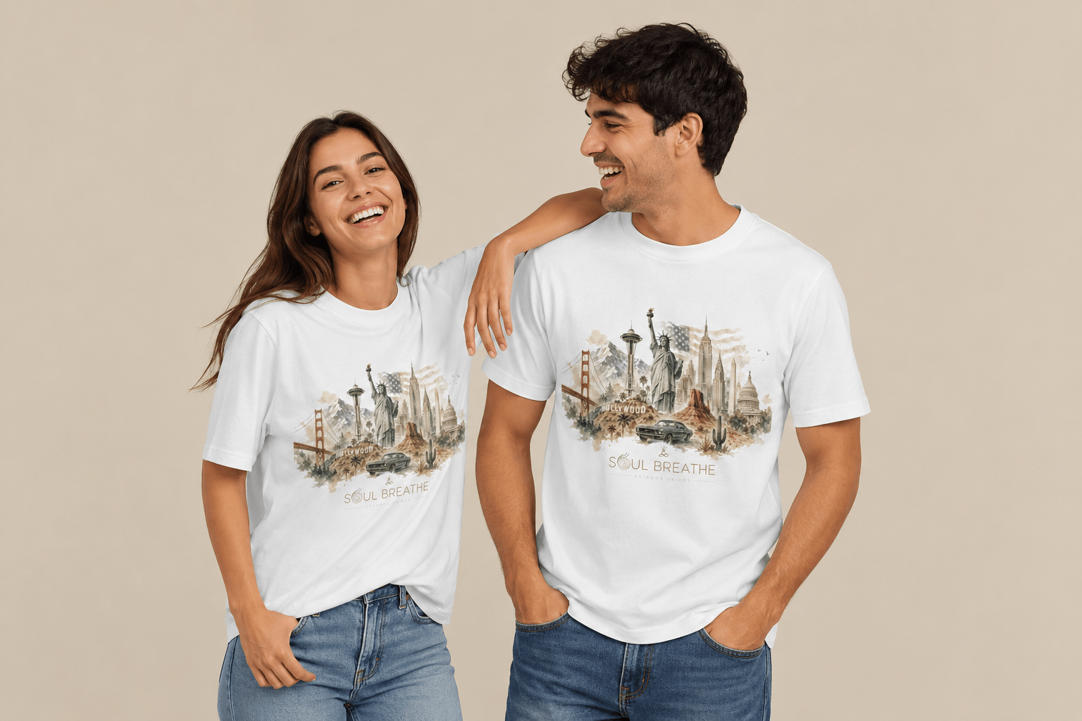 USA T-Shirt - Soul Breathe