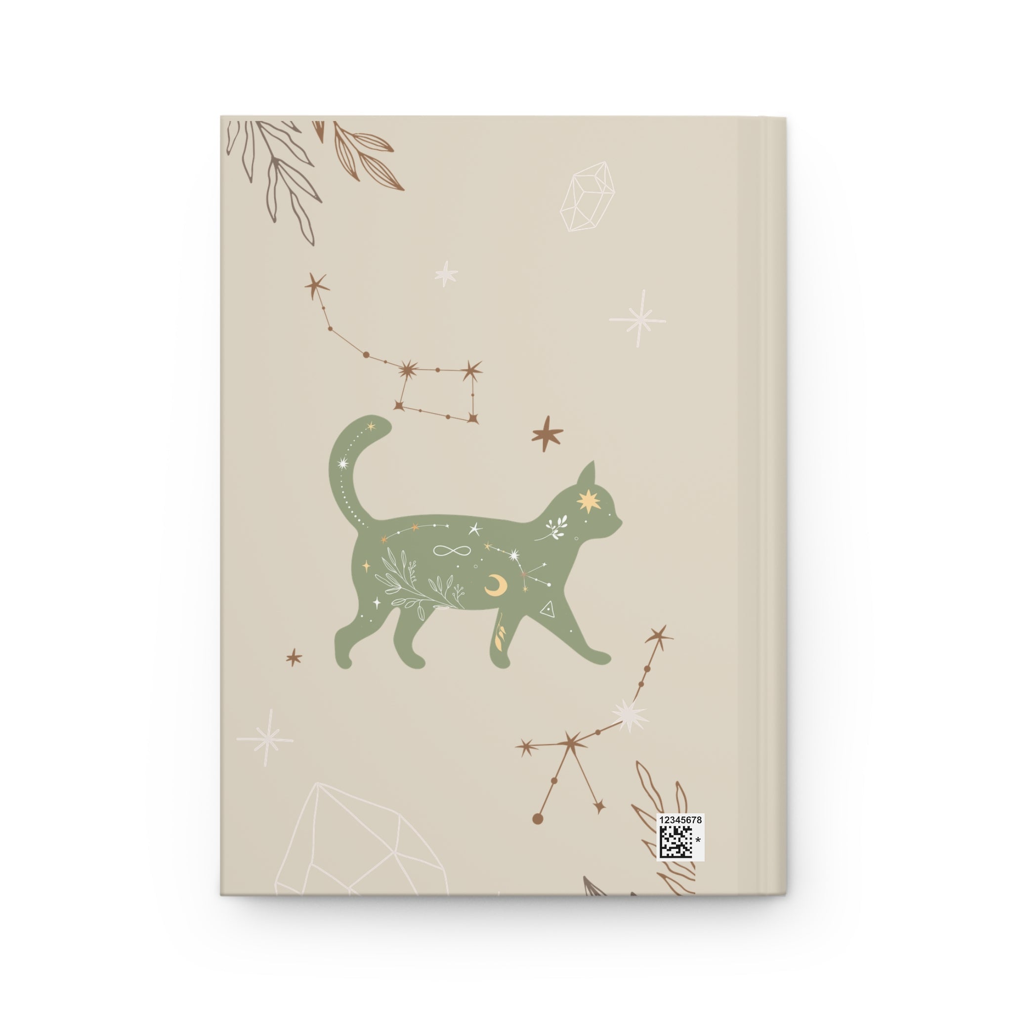 Whimsical Cat Hardcover Journal | Nature Wildlife Notebook, Gift for Cat Lovers, Daily Planner, Astrology Journal, Writing Diary - Soul Breathe