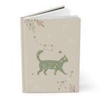 Whimsical Cat Hardcover Journal | Nature Wildlife Notebook, Gift for Cat Lovers, Daily Planner, Astrology Journal, Writing Diary - Soul Breathe