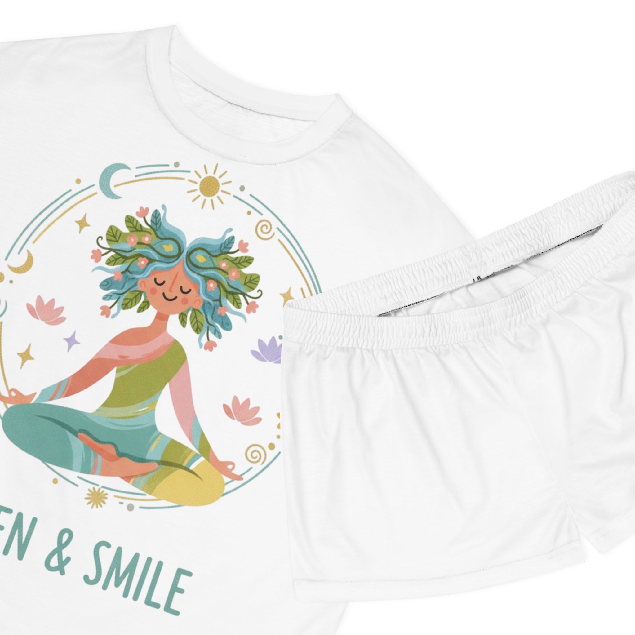 Women's Short Pajama Set (AOP) - Soul Breathe