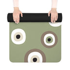 Yoga Mat with Eyes, Eco - Friendly Rubber Exercise Mat, Non - Slip Yoga Mat, Perfect for Home, Gym and Studio Use - Soul Breathe