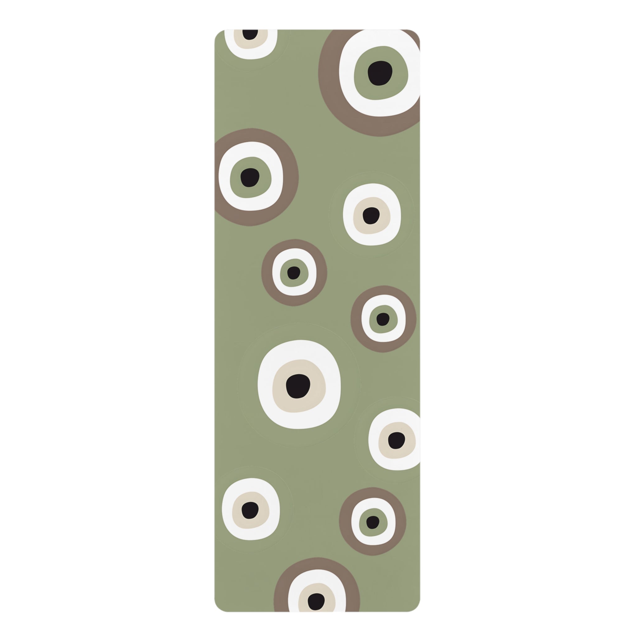 Yoga Mat with Eyes, Eco - Friendly Rubber Exercise Mat, Non - Slip Yoga Mat, Perfect for Home, Gym and Studio Use - Soul Breathe