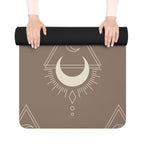 Yoga Mat with Minimalistic Design, Eco - Friendly Rubber Exercise Mat, Non - Slip Yoga Mat, Perfect for Home, Gym and Studio Use - Soul Breathe
