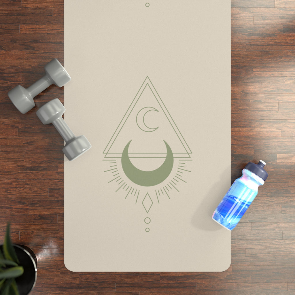 Yoga Mat with Minimalistic Design, Eco - Friendly Rubber Exercise Mat, Non - Slip Yoga Mat, Perfect for Home, Gym and Studio Use - Soul Breathe
