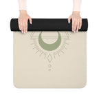 Yoga Mat with Minimalistic Design, Eco - Friendly Rubber Exercise Mat, Non - Slip Yoga Mat, Perfect for Home, Gym and Studio Use - Soul Breathe